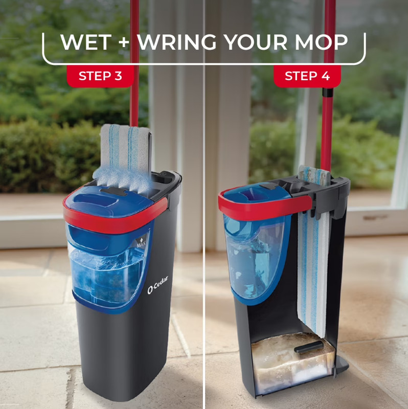O-Cedar H2prO Flat Mop System gallery