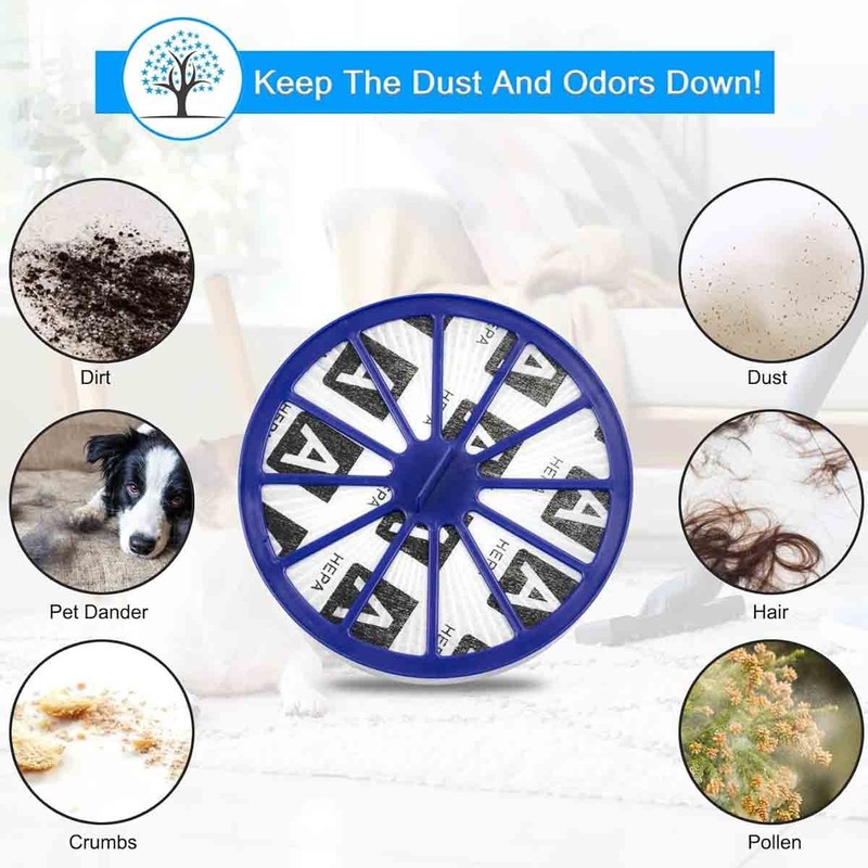 Pre & Post Motor HEPA Filter Replacements for Dyson Vacuum DC14 DC-14 DC-15 gallery