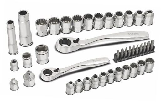 17441 1/4-Inch & 3/8-Inch Drive 41-Piece ExoDrive Pass-Through Ratchet and gallery