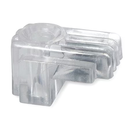 Mirror Clip, Plastic, Length 5/8 In, Pk25, 1Hhl9 gallery