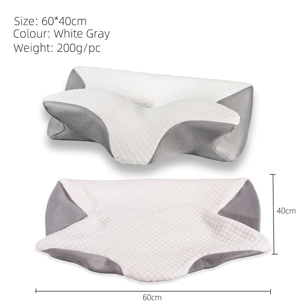 Butterfly Memory Foam Cervical Pillow Slow Rebound Ergonomic Contour Orthopedic gallery
