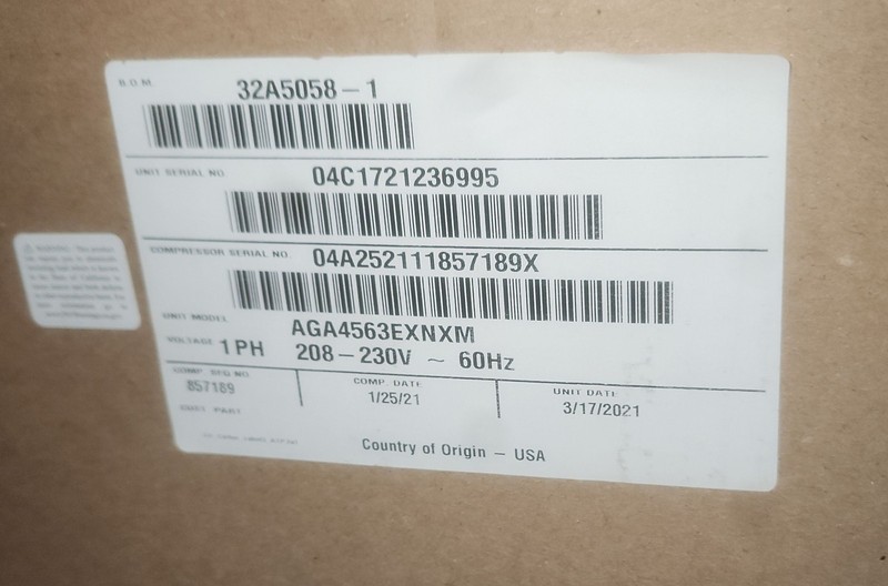 Tecumseh ASHS9540ZFAMP1 Argus Condensing Unit 5HP R404A Walk In Cooler Coldroom gallery