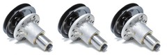 3 Spindle Assemblies W/ Pulleys (6-1/2″ OD) for Exmark 103-3200 103-8075