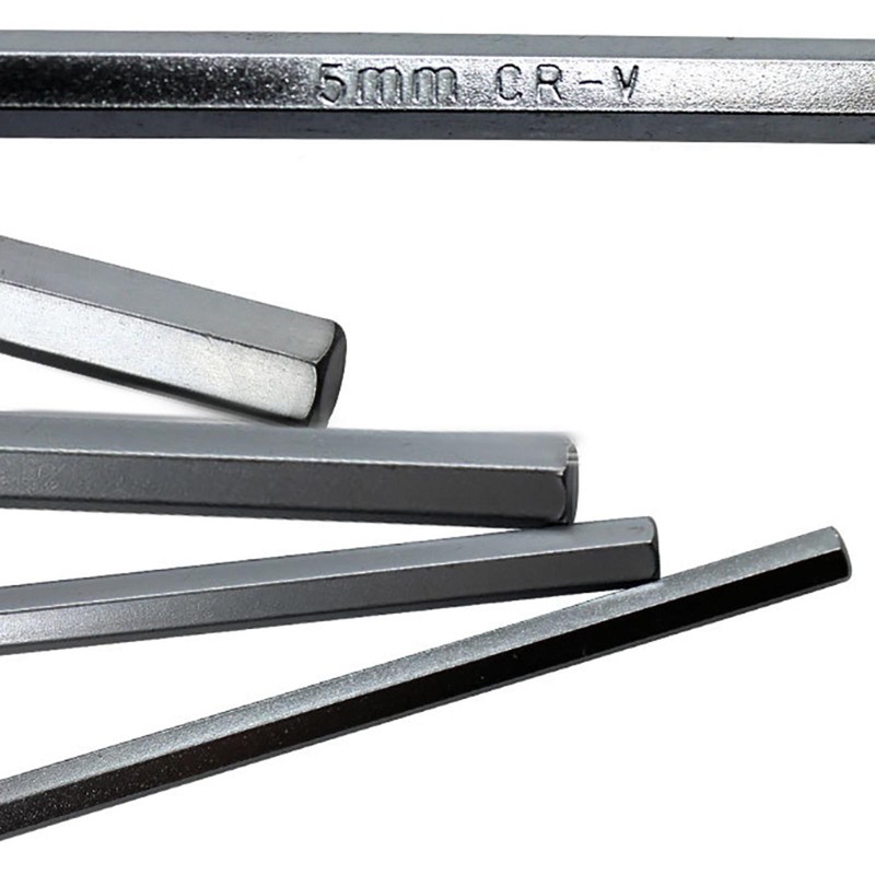 5mm Assorted T-Handle Hex Allen Key Screws Screwdriver Steel Wrench Tool h gallery