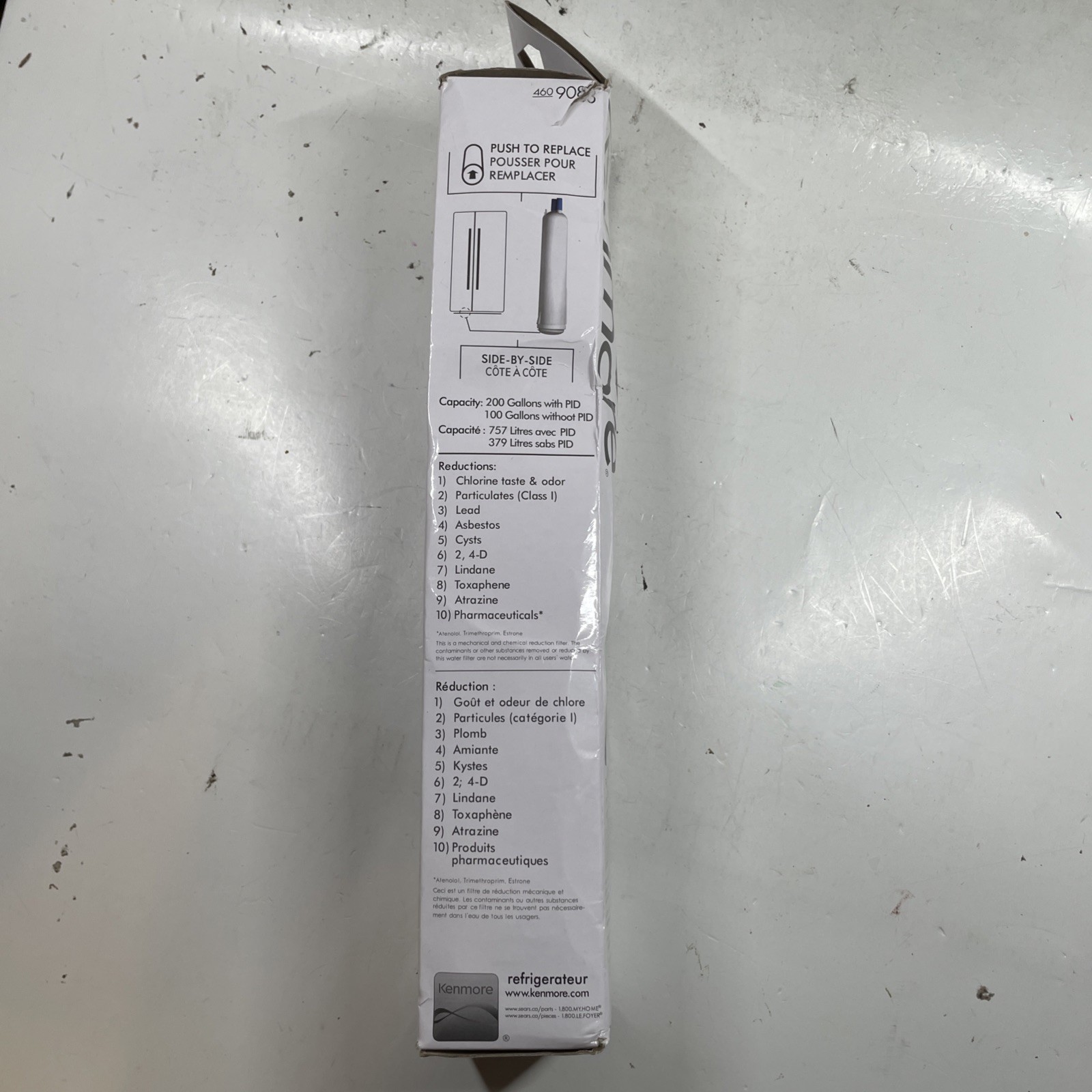 NEW/SEALED Genuine Kenmore Replacement Refrigerator Water Filter 460-9083 gallery