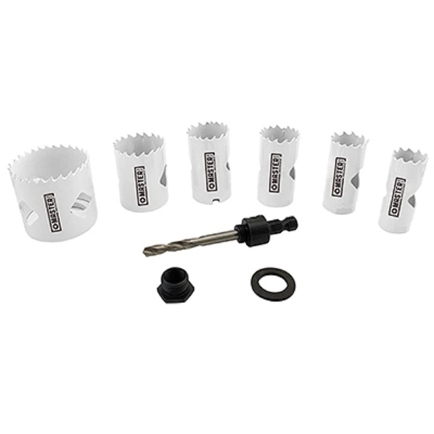 Master Mechanic 255412 7 PC Bi-Metal HOLE SAW KIT gallery
