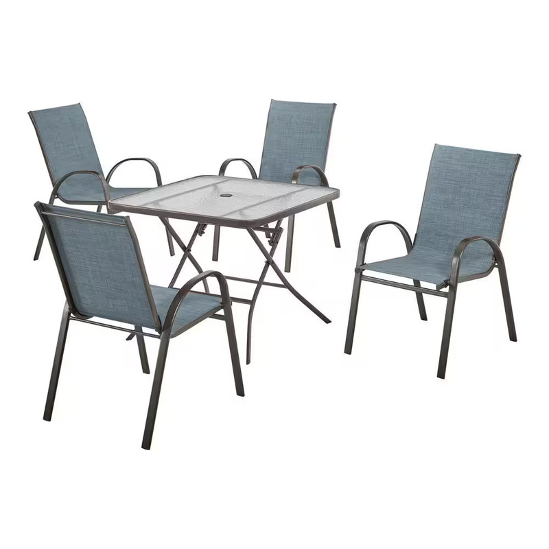 34 in. Square Folding Outdoor Dining Table NEW gallery