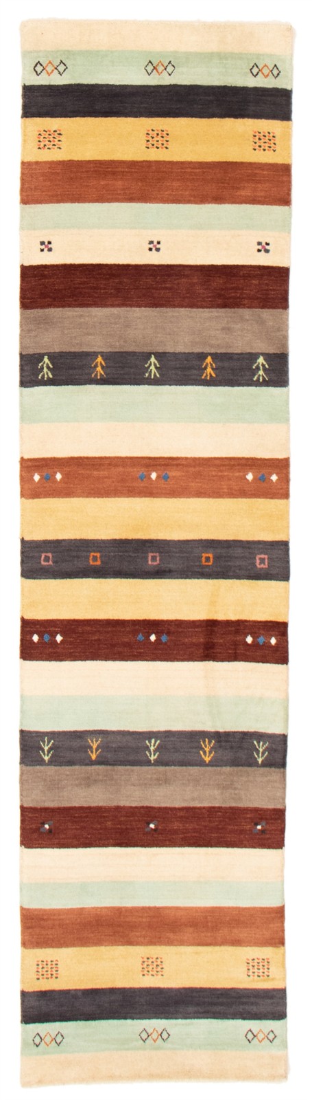 Hand loomed Area Rug 2'4" x 10'2" Traditional Wool Oriental Carpet gallery