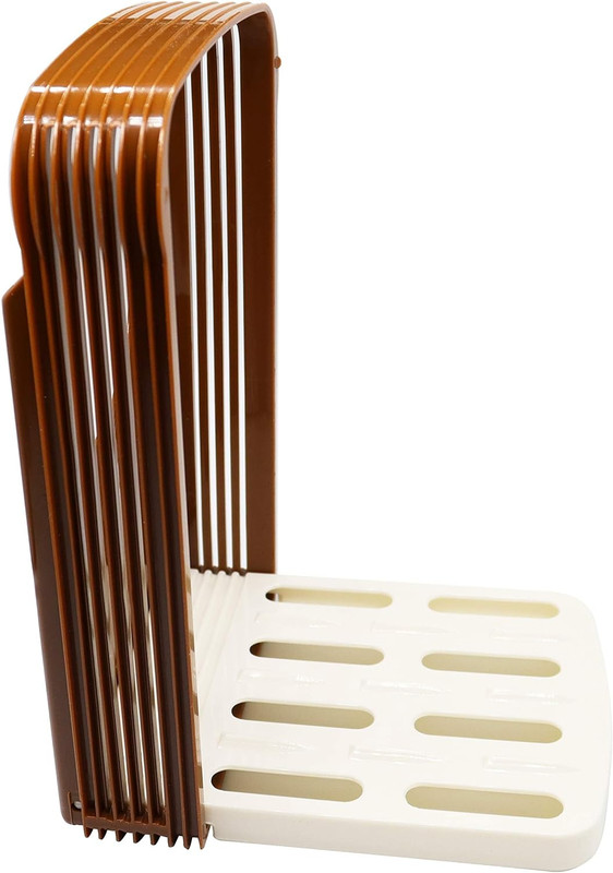 , Foldable Compact Bread Slicing Guide - Bake Slicer Cutter for Homemade Bread, gallery