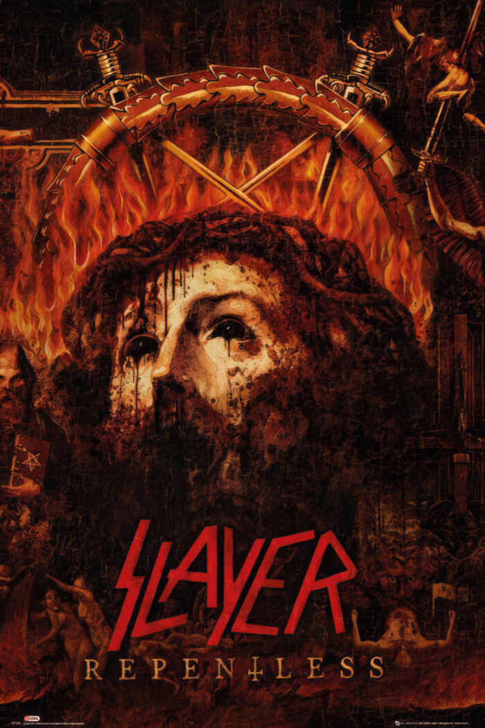 Slayer - Music Poster (Repentless - Album Cover) (Size: 24" x 36") gallery