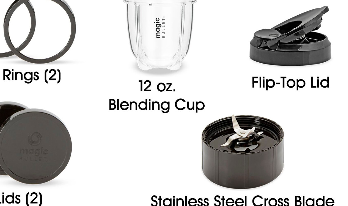 New Unopened Magic Bullet MBR 1101 Blender 250W 11-piece gallery