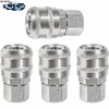 S775 A-Style Air Coupler Push Type 1/4" FNPT NPT Female Pack of 4 gallery