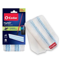 O-Cedar H2prO Microfiber Flat Mop Head Replacement Machine Washable