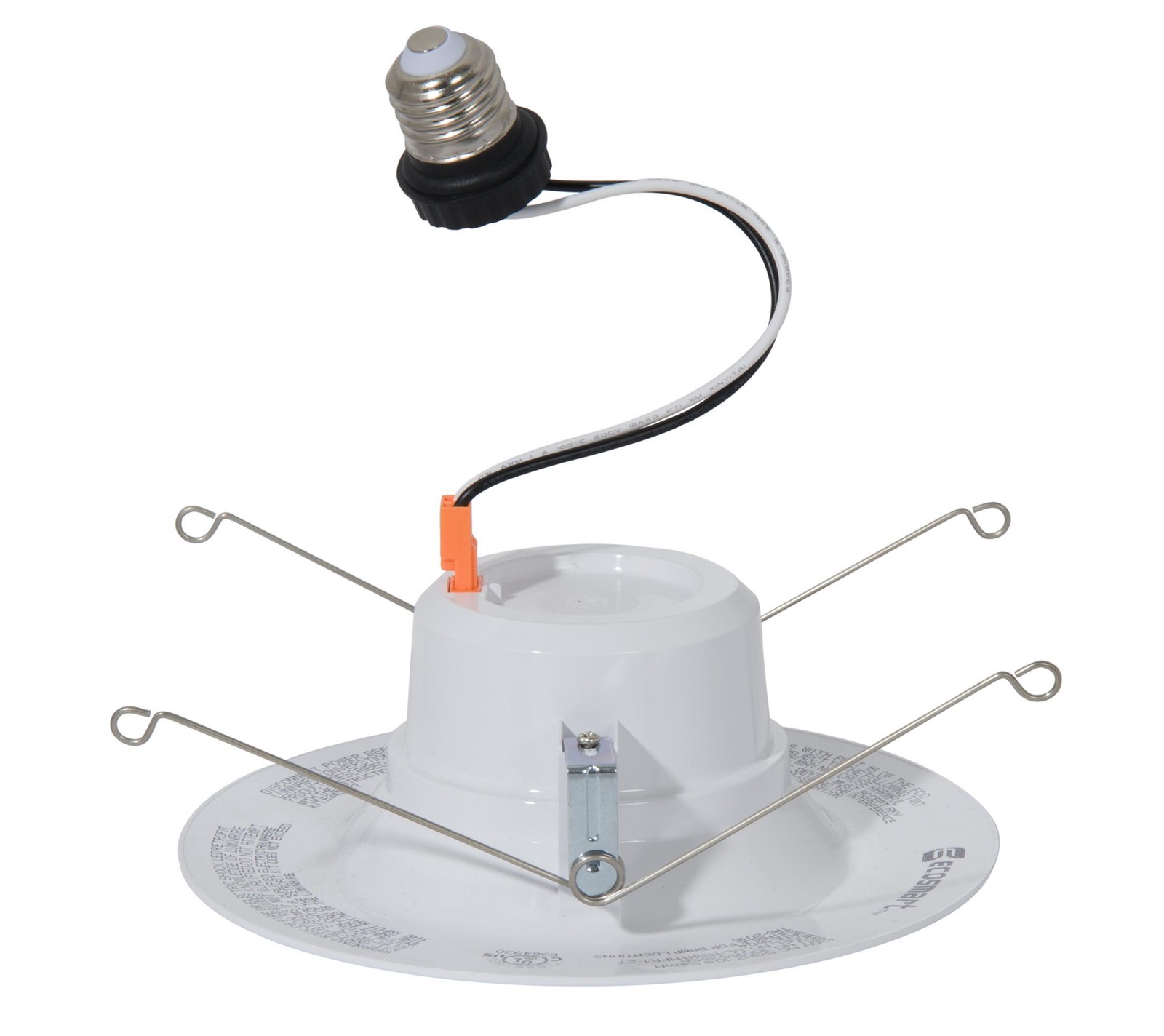 B&P Lamp 2-Piece Retrofit LED Adapter For Recessed Can Lights gallery