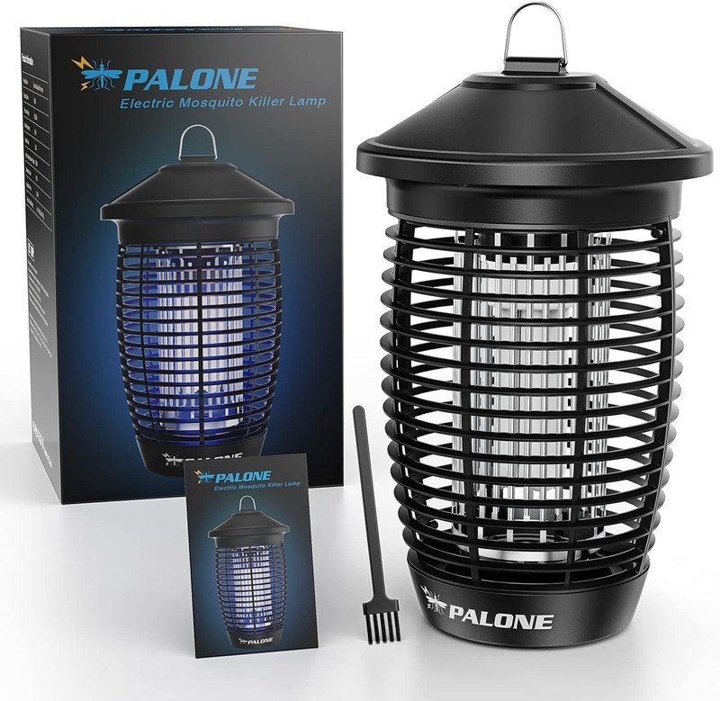 Electric Bug Zapper Sturdy Hook – 20W 4500V Waterproof Mosquito Killer for Patio gallery