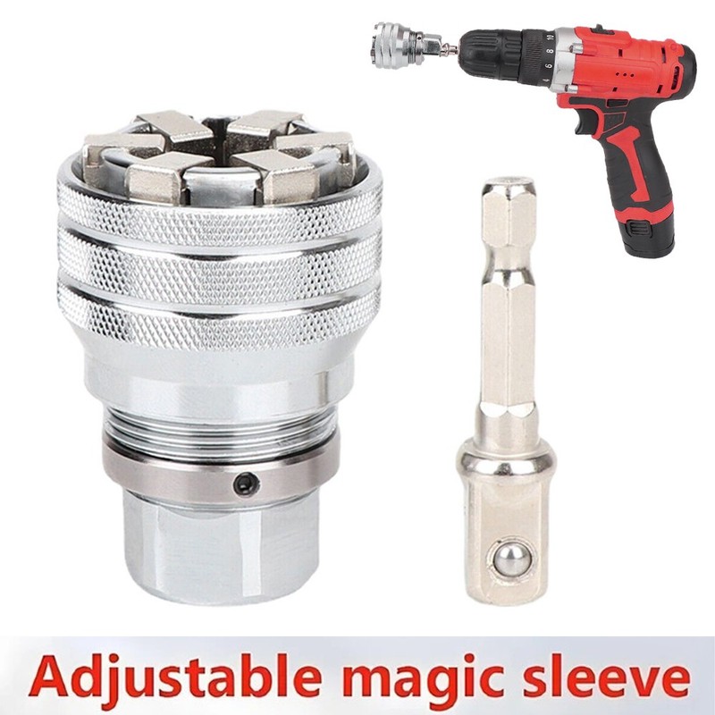 Upgraded Adjustable Universal Socket Wrench Durable Multi-Function Manual Tool gallery