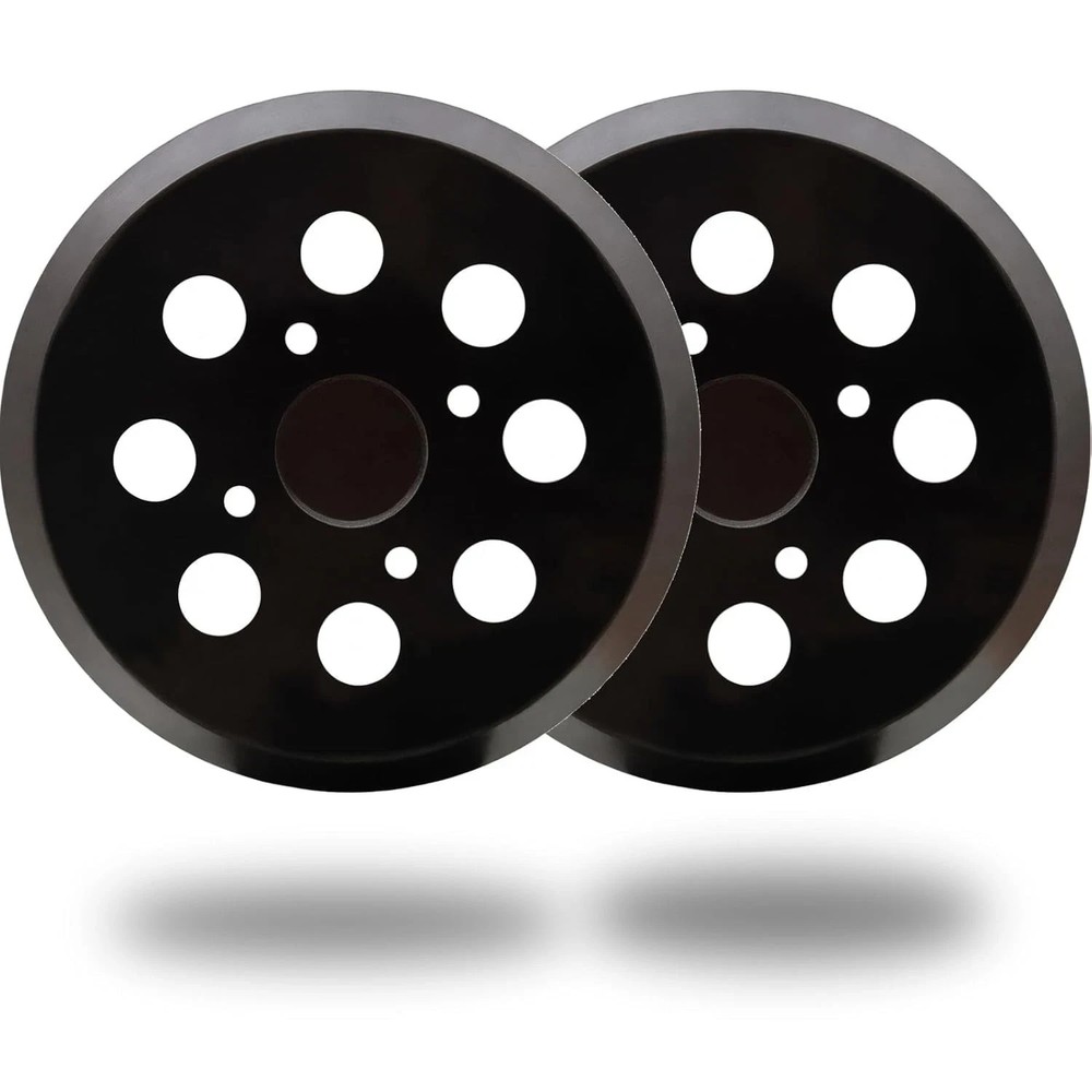2 Pack 5 Inch 8 Hole Replacement Sander Pad for Ryobi Sander, 5 Inch 8 Hole H...