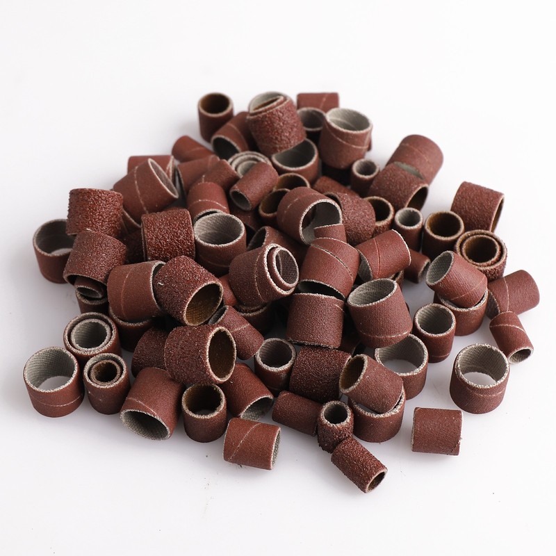 531-384Pcs Sanding Drum Kit Sander Sleeves With Mandrels for Dremel Rotary Tool gallery