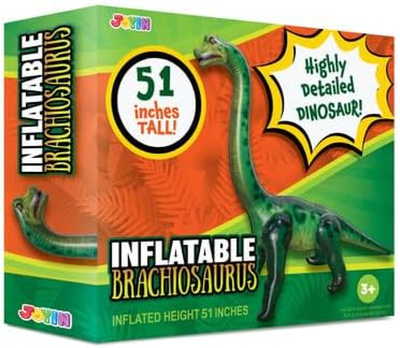 51in Inflatable Brachiosaurus Dinosaur Toy, Giant Party Decoration Birthday Gift gallery