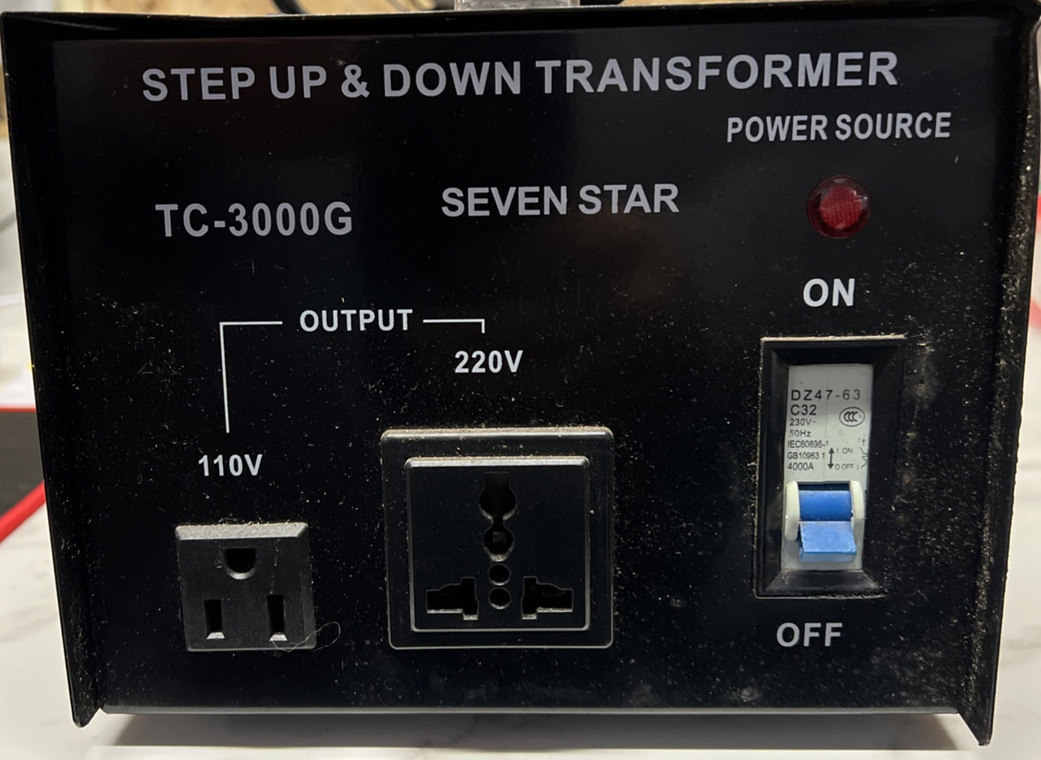 SevenStar TC-3000 Watt 110V-220 Volt Up/Down Transformer Heavy-Duty Converter gallery