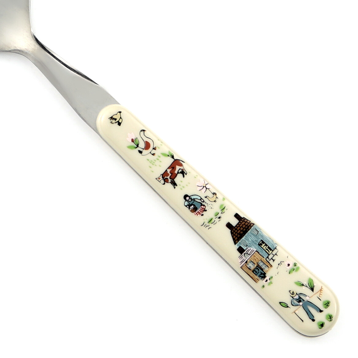 International HEARTLAND Stainless Farmer Farm Scene Silverware CHOICE Flatware gallery
