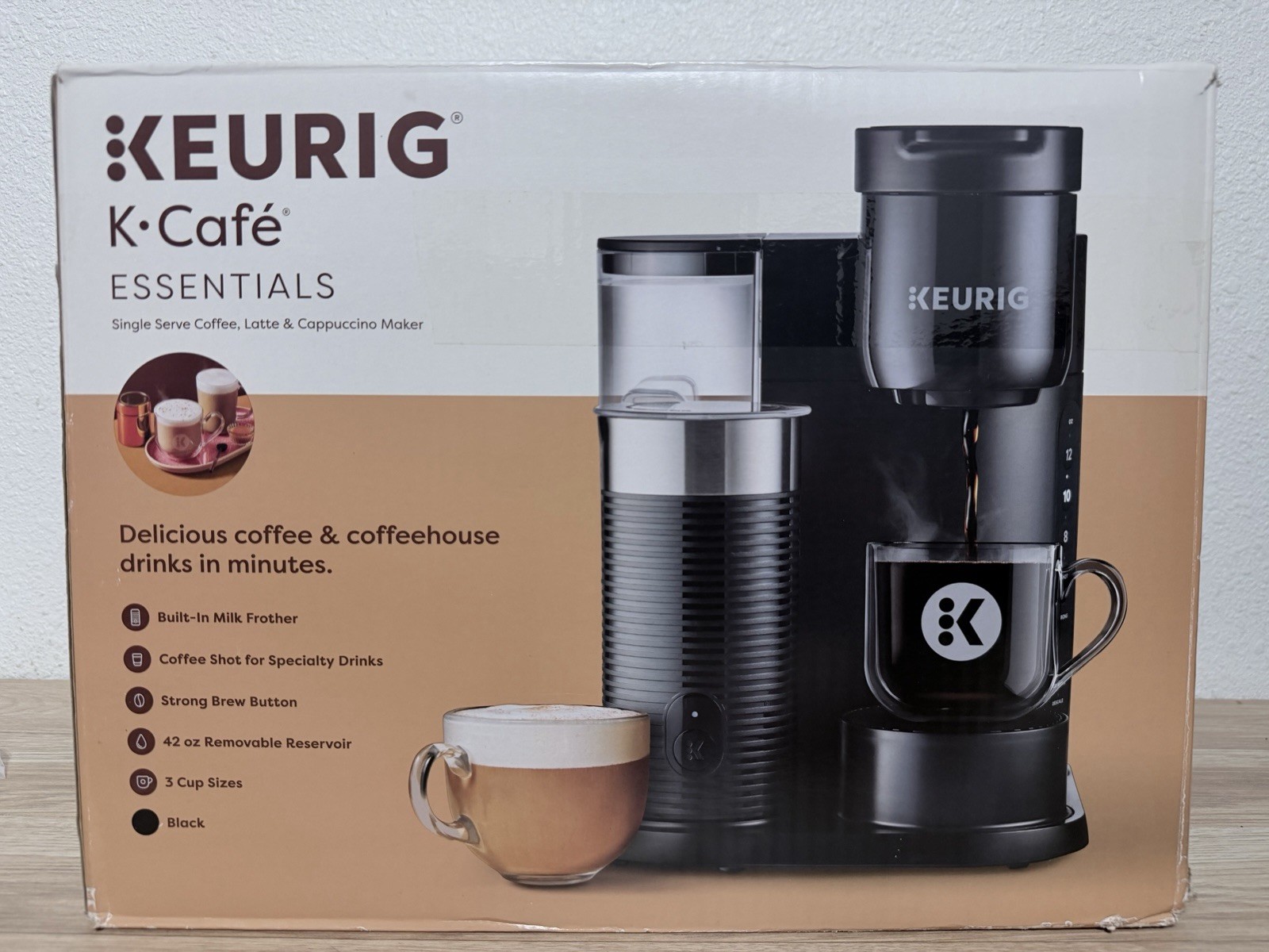 Keurig K Cafe Essentials Single Serve K Cup Latte Cappuccino Coffee Maker gallery
