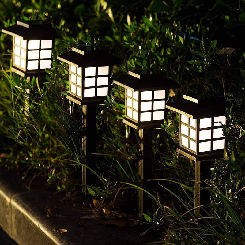 12Pack Solar Pathway Lights Outdoor Landscape Solar Waterproof Garden LED Lights gallery