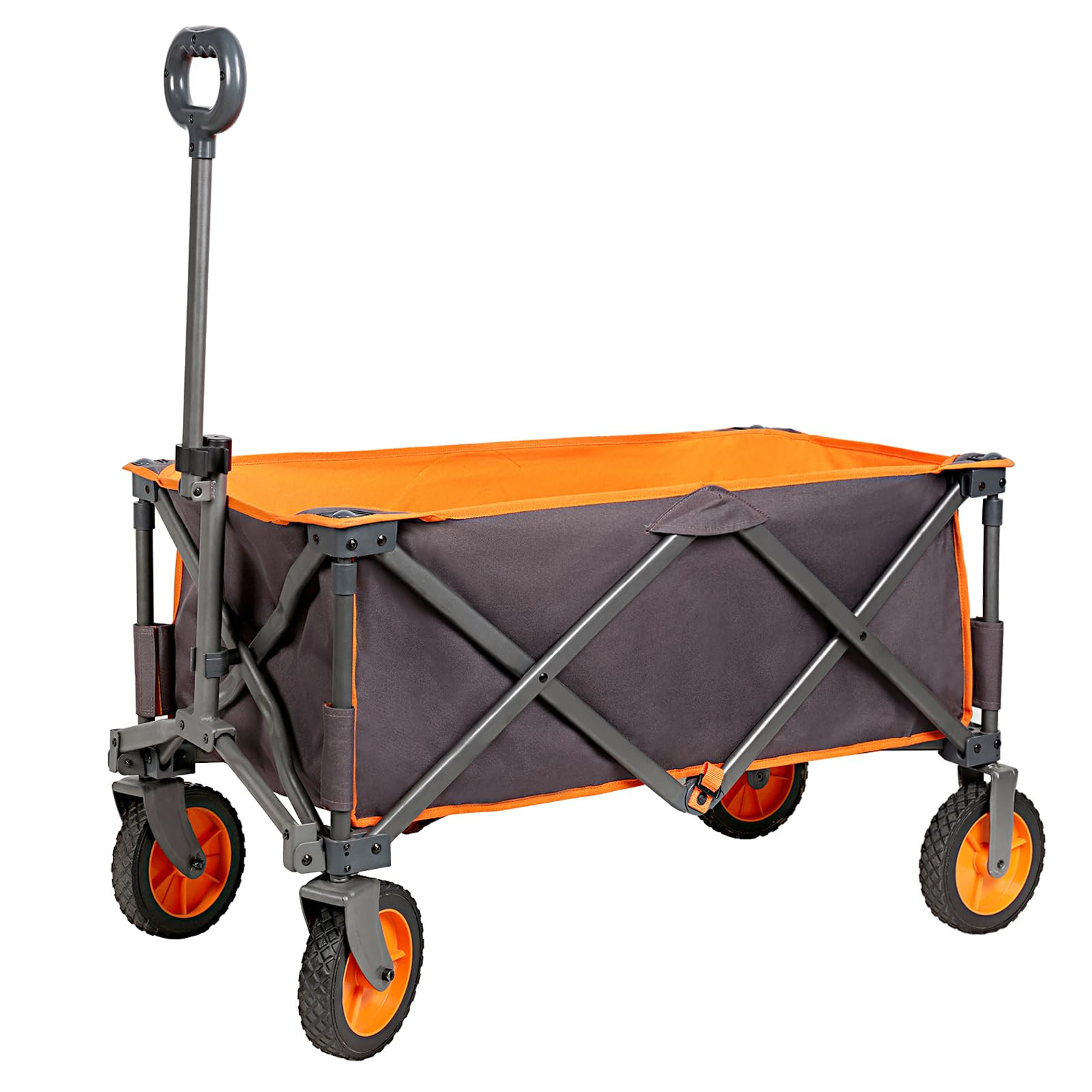PORTAL COLLAPSIBLE WAGON, FOLDABLE BEACH WAGON CART, ALL TERRAIN, 225LBS - GREY gallery