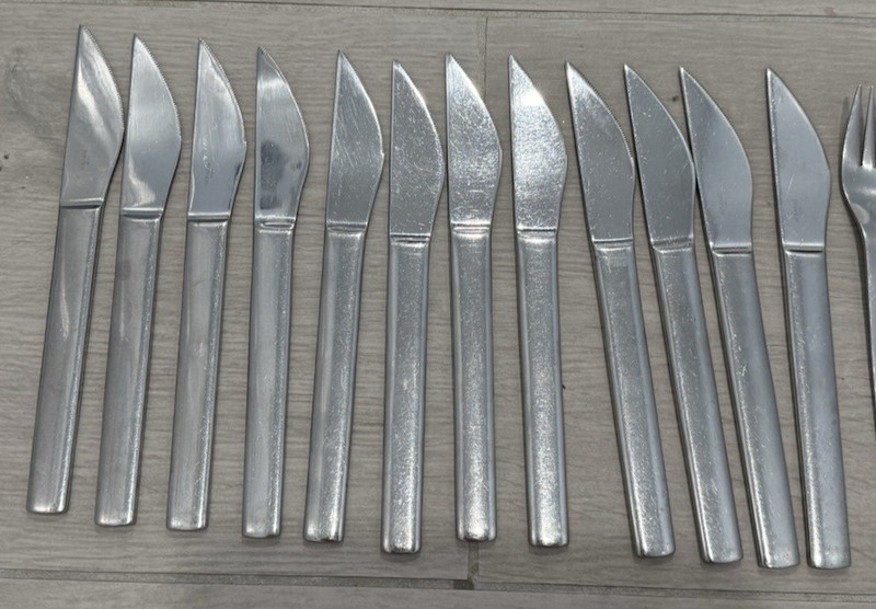 Mikasa Profile 18/10 Stainless Flatware Korea 45 Pieces gallery