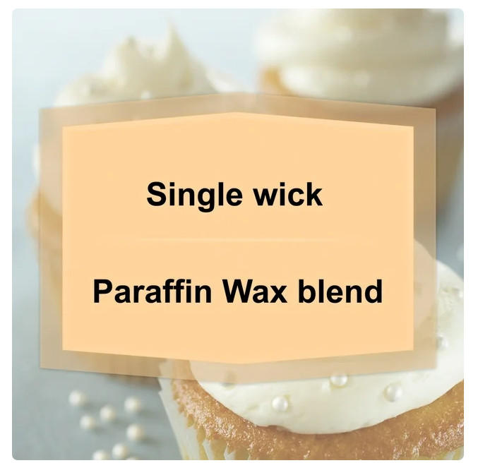 Vanilla Scented Single-Wick Large Glass Jar Candle, 20 oz ( 2 PACK ) gallery