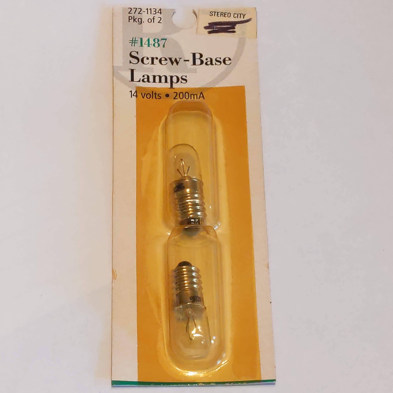 Radio Shack #1487 Screw-Base Lamps, 14V gallery