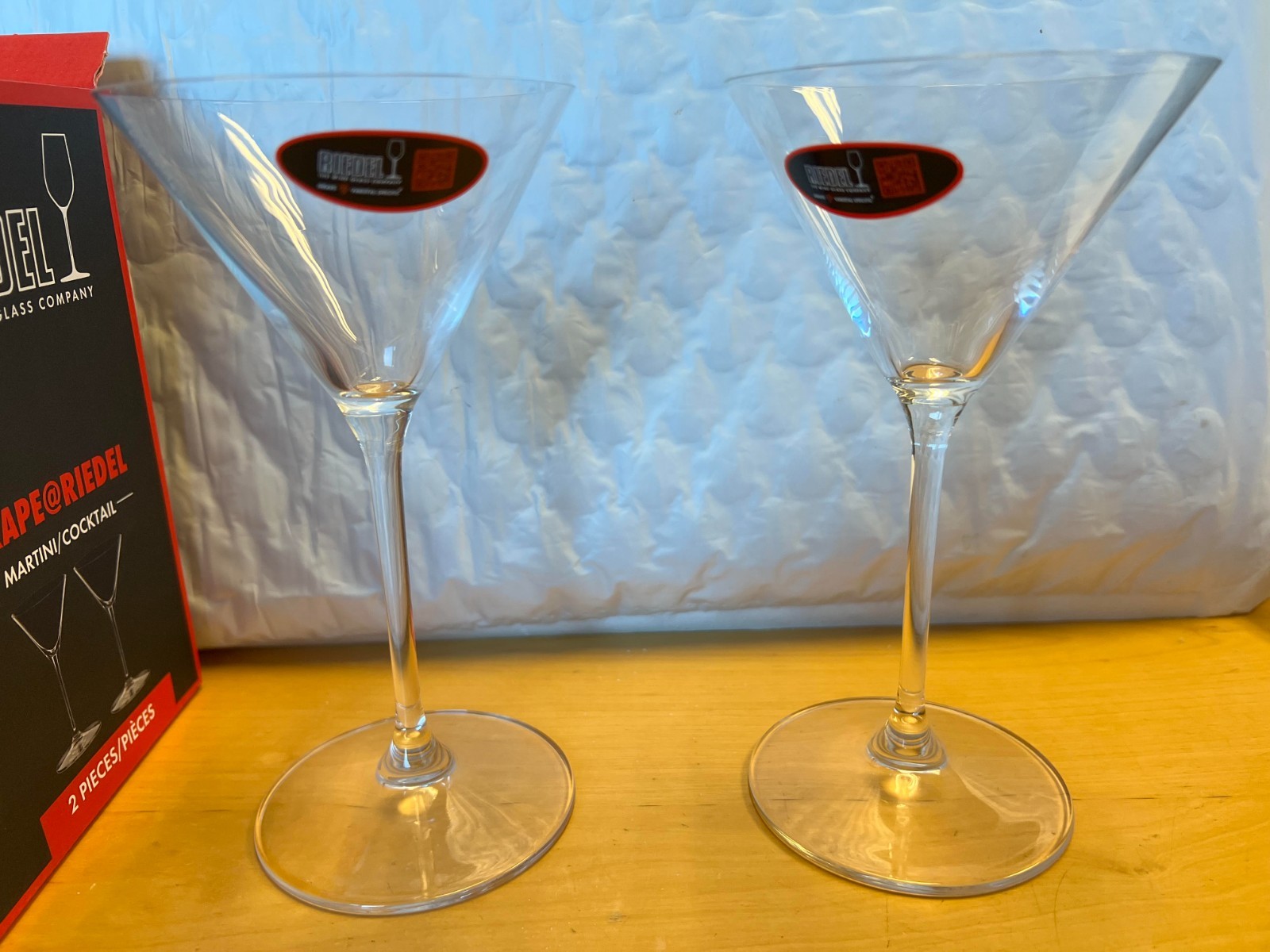 Riedel GRAPE@RIEDEL Martini / Cocktail Set of 2 glasses - 6424/77 in retail box gallery