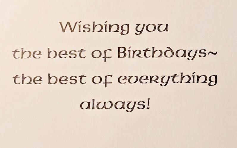 1 Birthday Greeting Card/Envelope Someone Special Family Friend Happy Care Love gallery