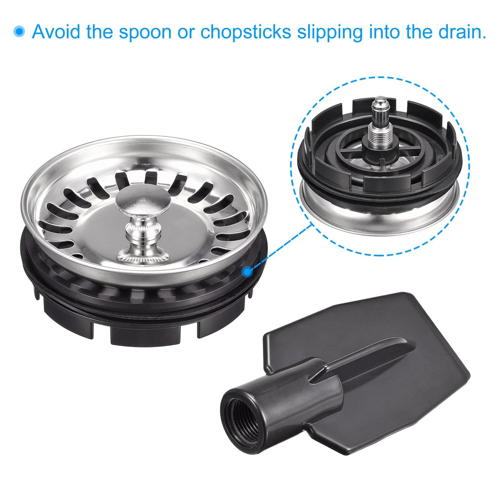 Garbage Disposal Strainer Cover Water Stopper Fits for the Sink 3.14" gallery