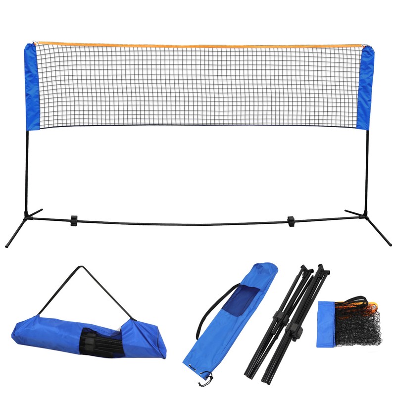 Badminton Net Height Adjustable Portable Tennis Volleyball Net with Stand Frame gallery