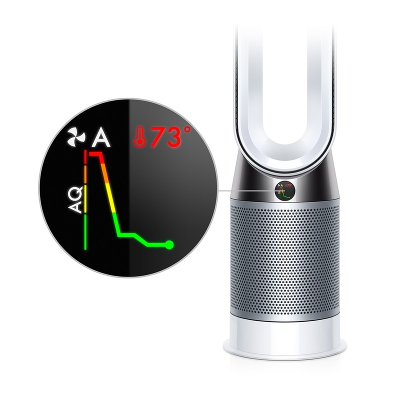 Dyson Pure Hot+Cool™ Purifying Heating Fan HP04 | Nickel/Silver | Refurbished gallery