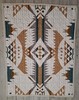 Quilted AZTEC Geometric Standard 20"X 26" Pillow Cover Sham Multicolor gallery
