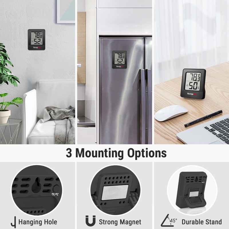 Digital Hygrometer Thermometer Indoor Temperature Humidity Room Mini Hygrometer gallery