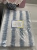 Matouk Italy 1pc FULL Fitted Attleboro 500TC Cotton Percale Prussian Blue gallery