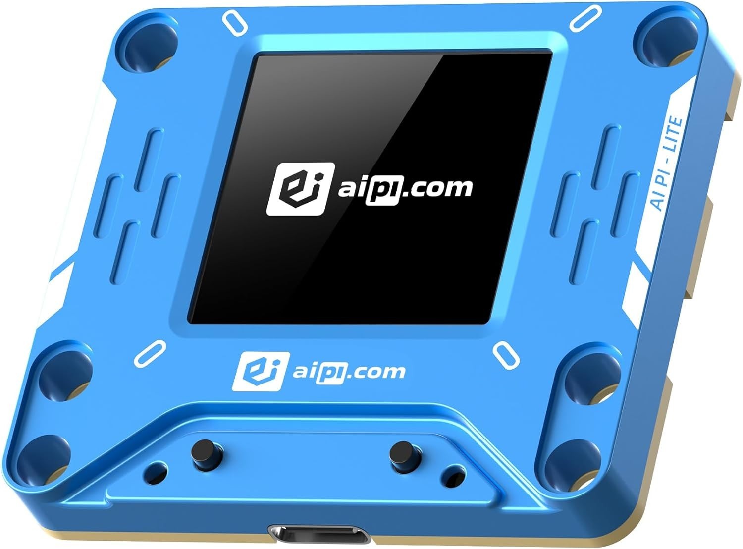 AIPI-Lite AI Robot, Smart Customizable Small (0.3 x 1.87 x 2.18 inches), Blue gallery
