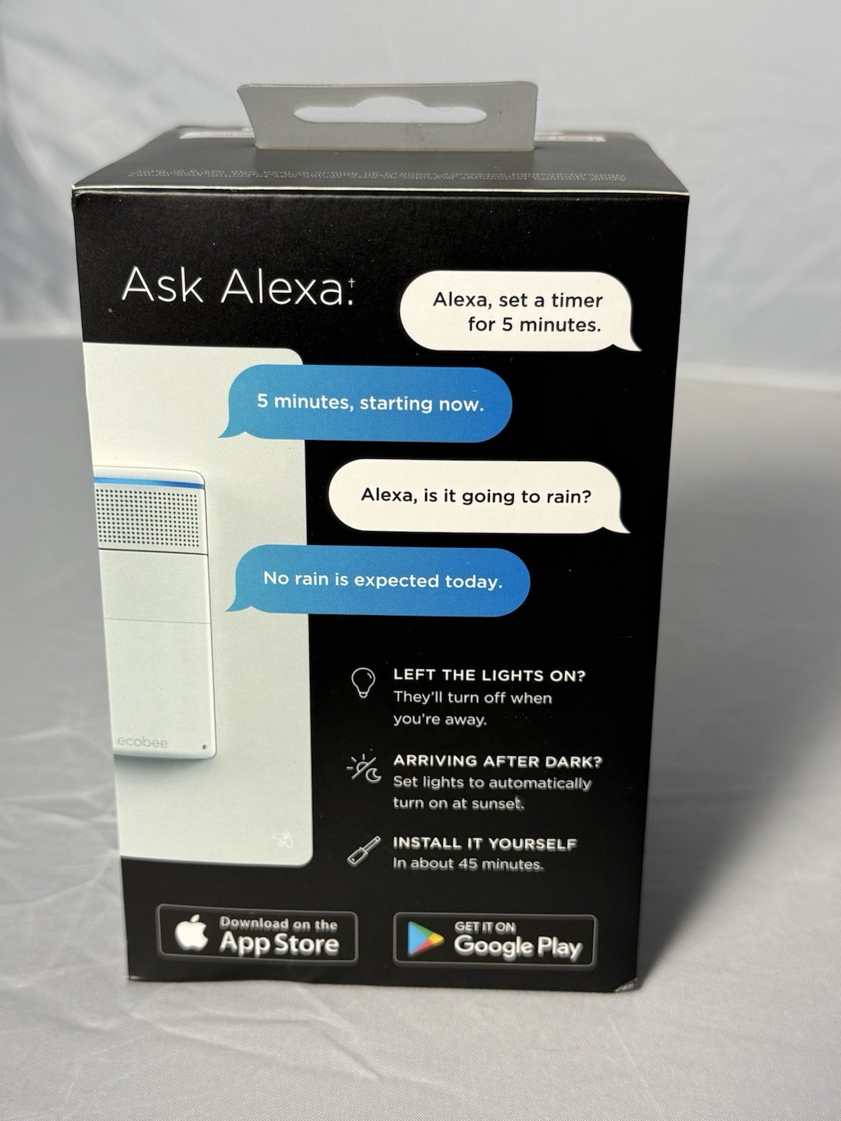 ecobee Switch+ EB-SMSWV-02 Smart Light Switch Alexa HomeKit Wi-Fi White gallery