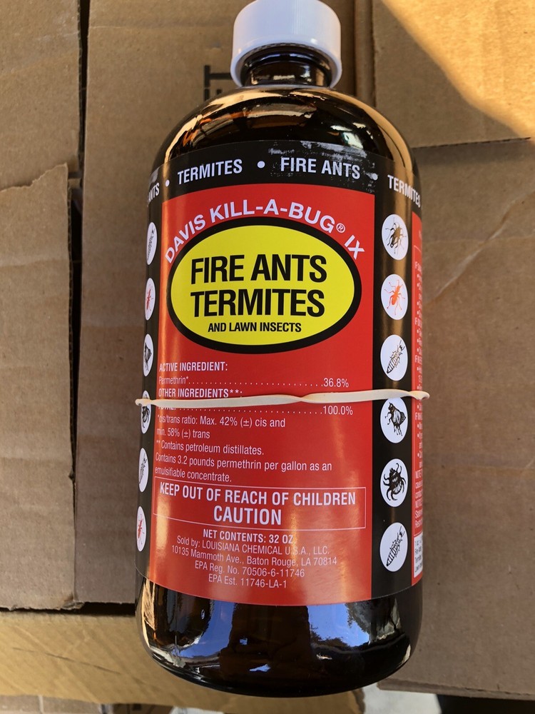 Davis Kill-A-Bug Fire Ant & Termite Army Worms 32oz Killabug outdoor