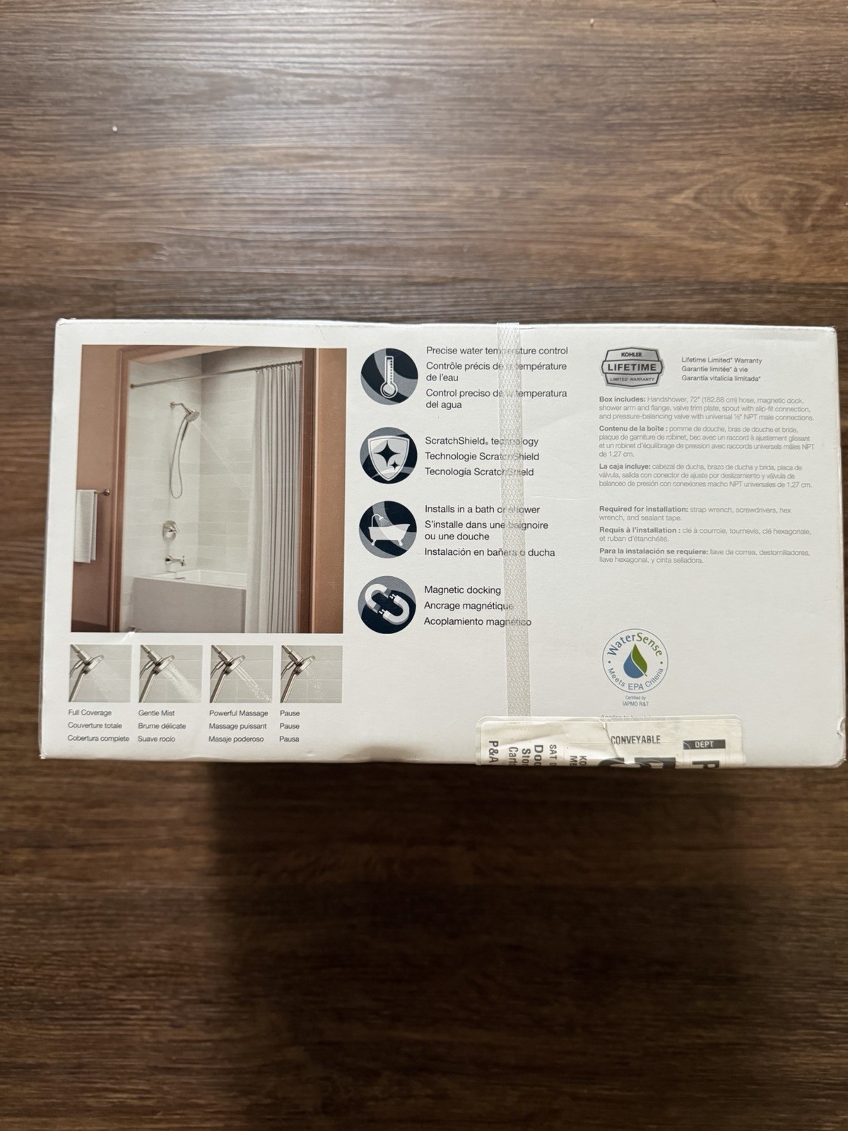 Kohler Rill Vibrant Polished Nickel 1-Handle Handheld Shower Set #R27955-4G-SN gallery