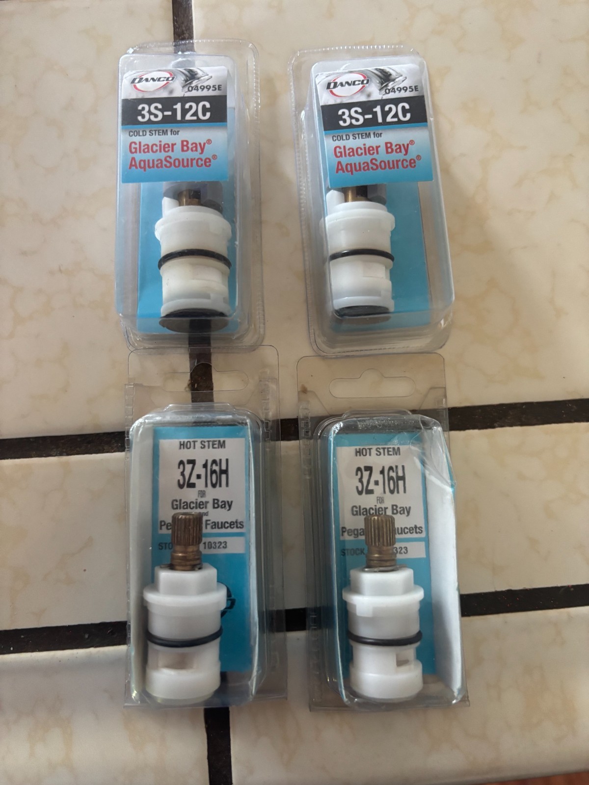 Faucet Cartridges Assorted PFister & Glacier Bay 12 pieces gallery