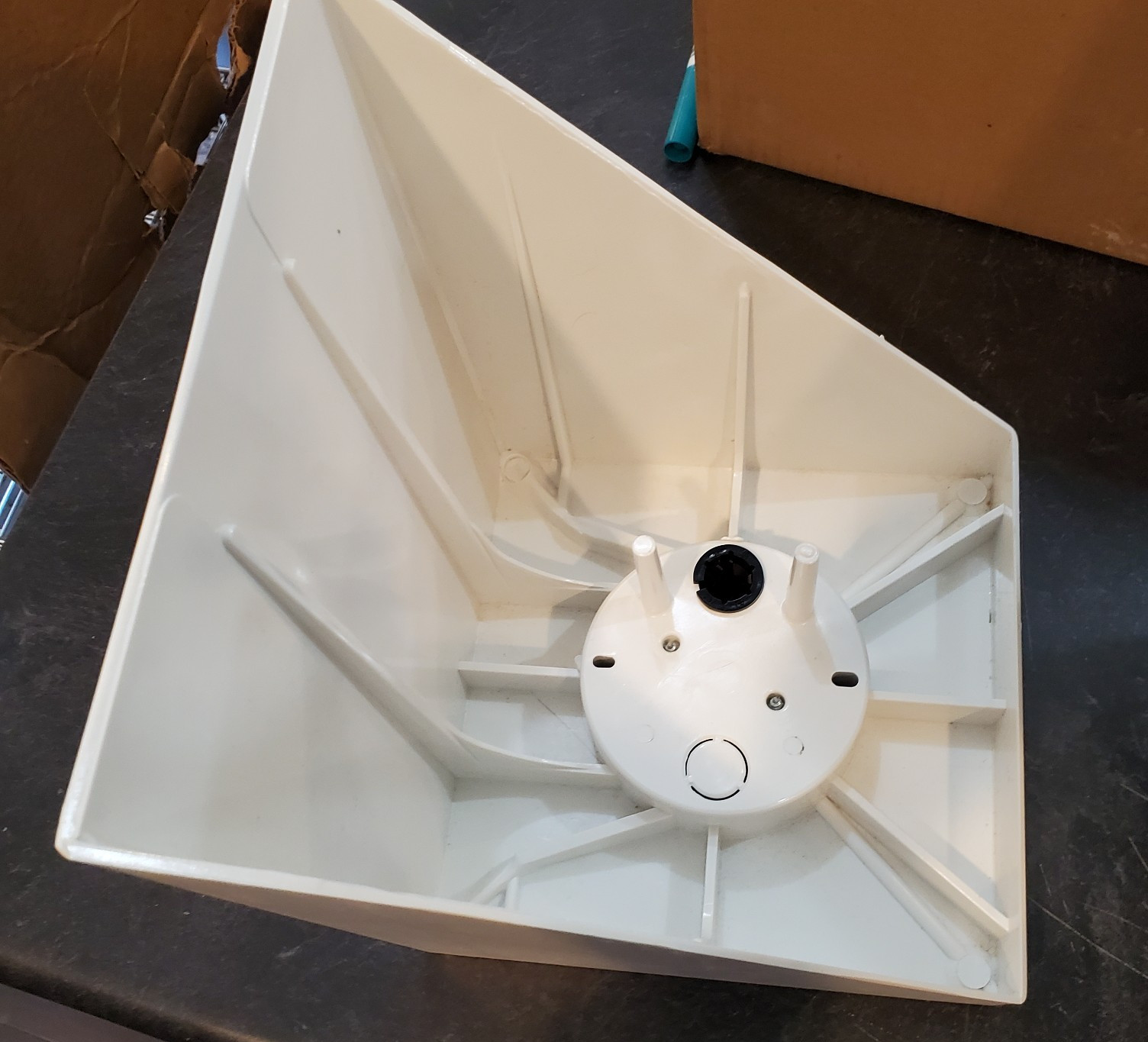 Arlington FB450-1 Fan Fixture Box for Sloped Ceiling Up to 45° Open Box gallery
