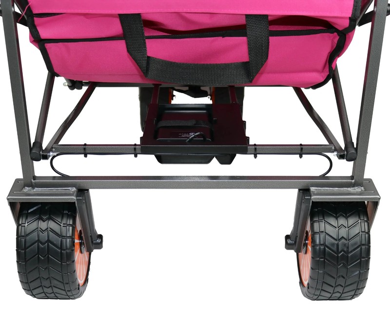 Electric Assistance Collapsible Folding Garden Utility Wagon gallery