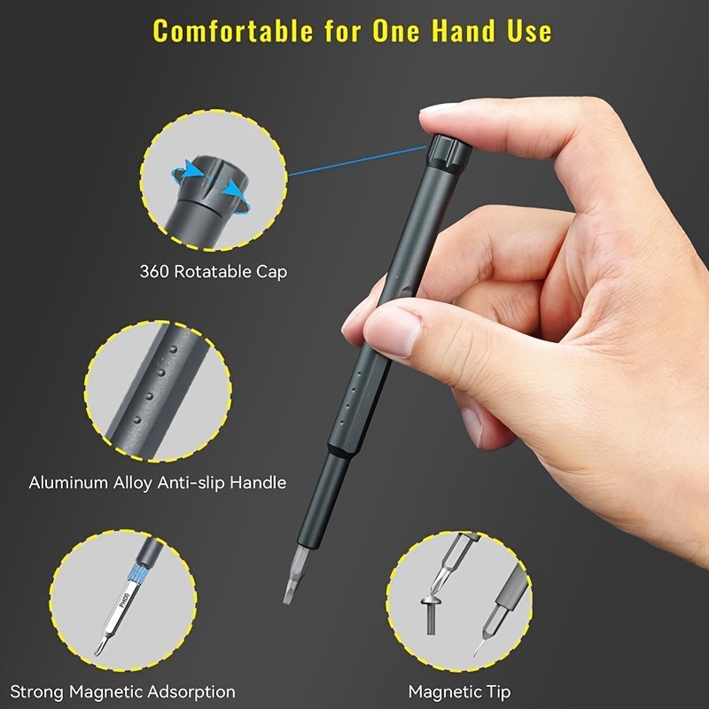 46 in 1 Precision Screwdriver Kit - Magnetic Mini Screwdriver Set, gallery