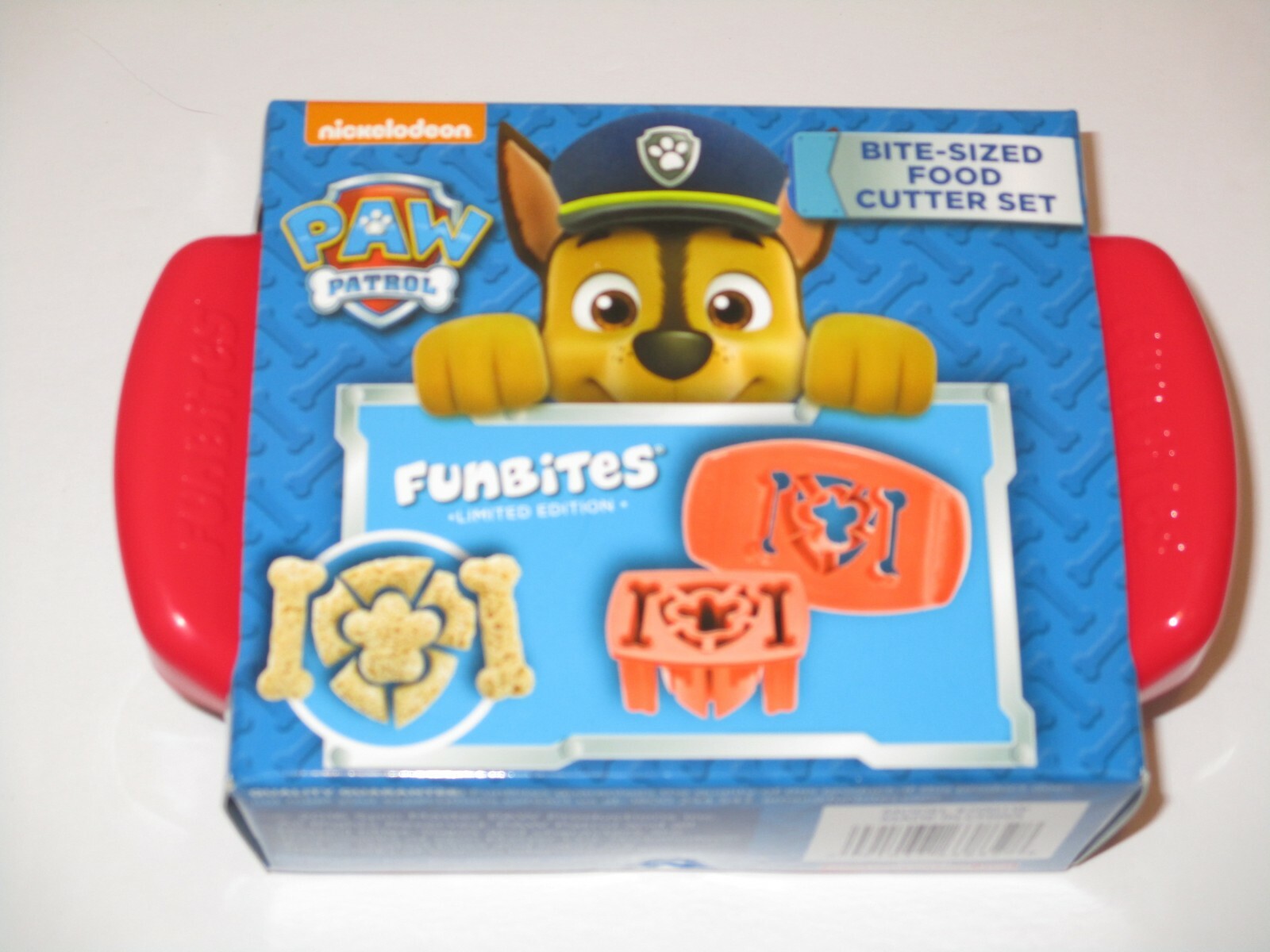 Funbites Bite Sized Food Cutter - Paw Patrol or Squares, BPA Free Kids Love Them gallery