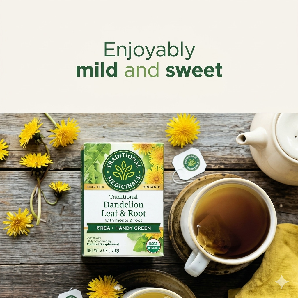 Dandelion Leaf & Root Tea 16 Bag gallery