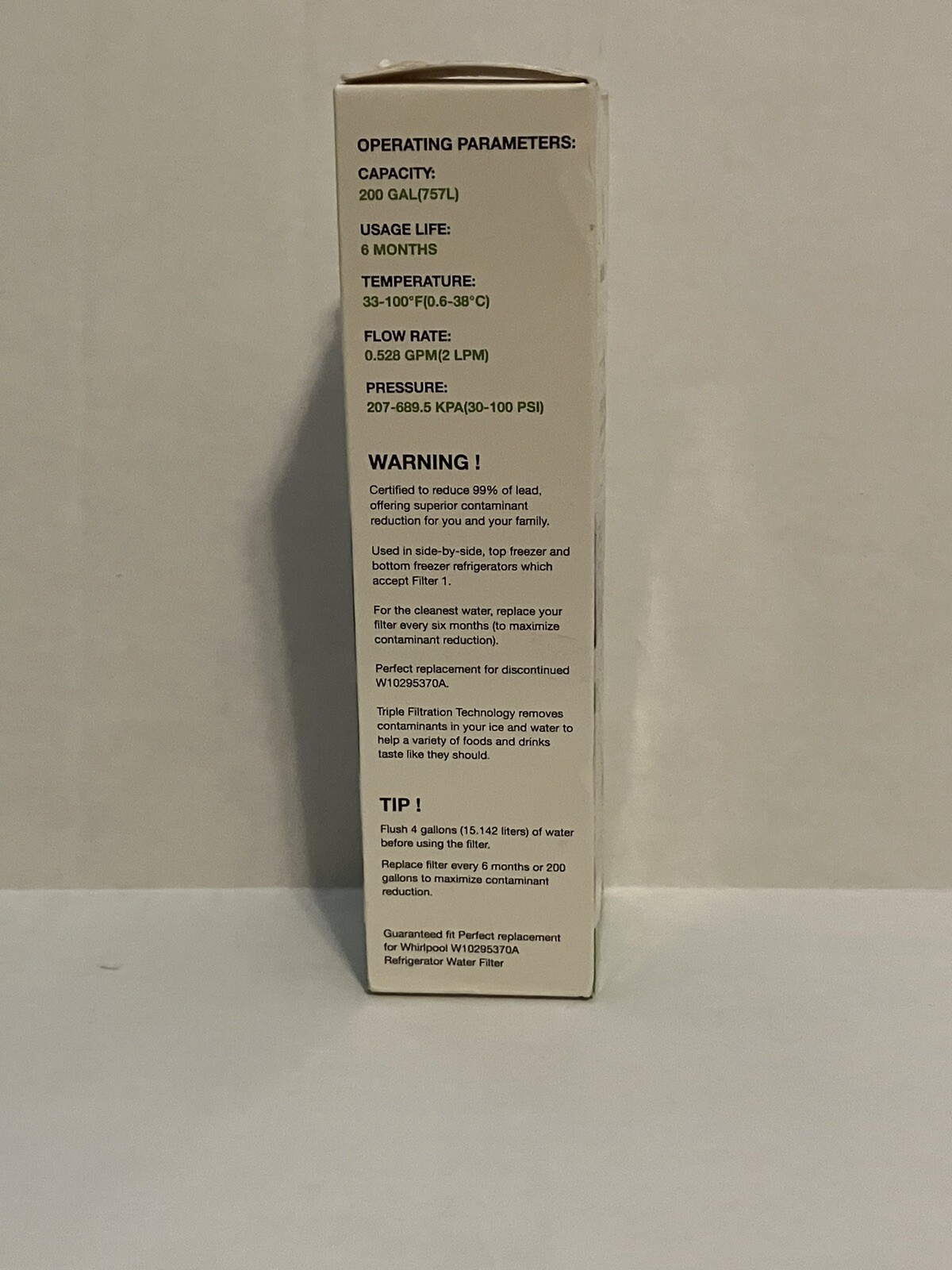 GlatterCamp H2O Cap Filter 1 Replacement for Kenmore 46-9081 (￼Damaged Box) gallery